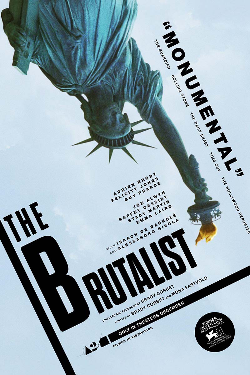 Oscar2025 poster TheBrutalist