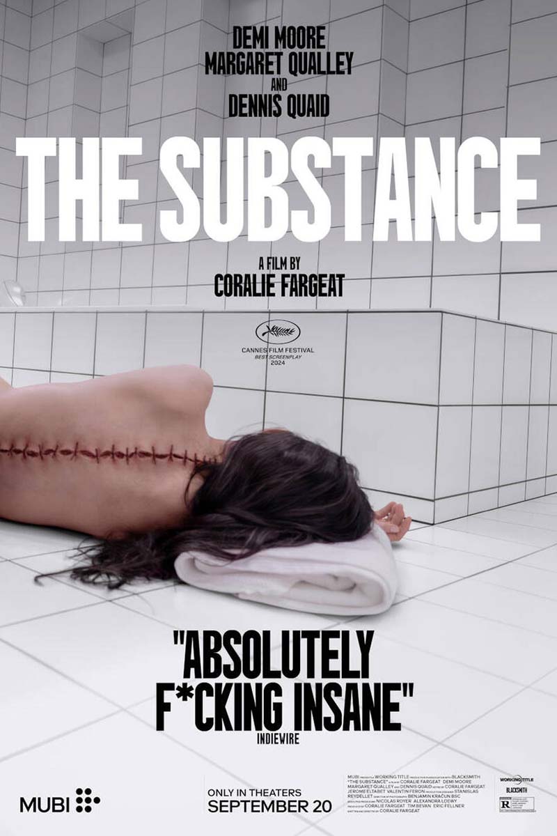 Oscar2025 poster TheSubstance